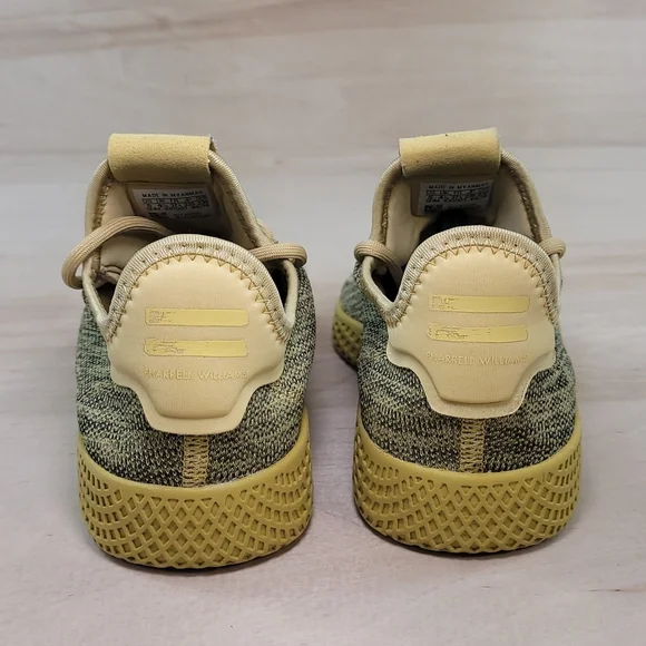 Adidas X Pharrell Williams Tennis HU Dip-Dye Sneakers Art B41929 - Picture 7 of 9